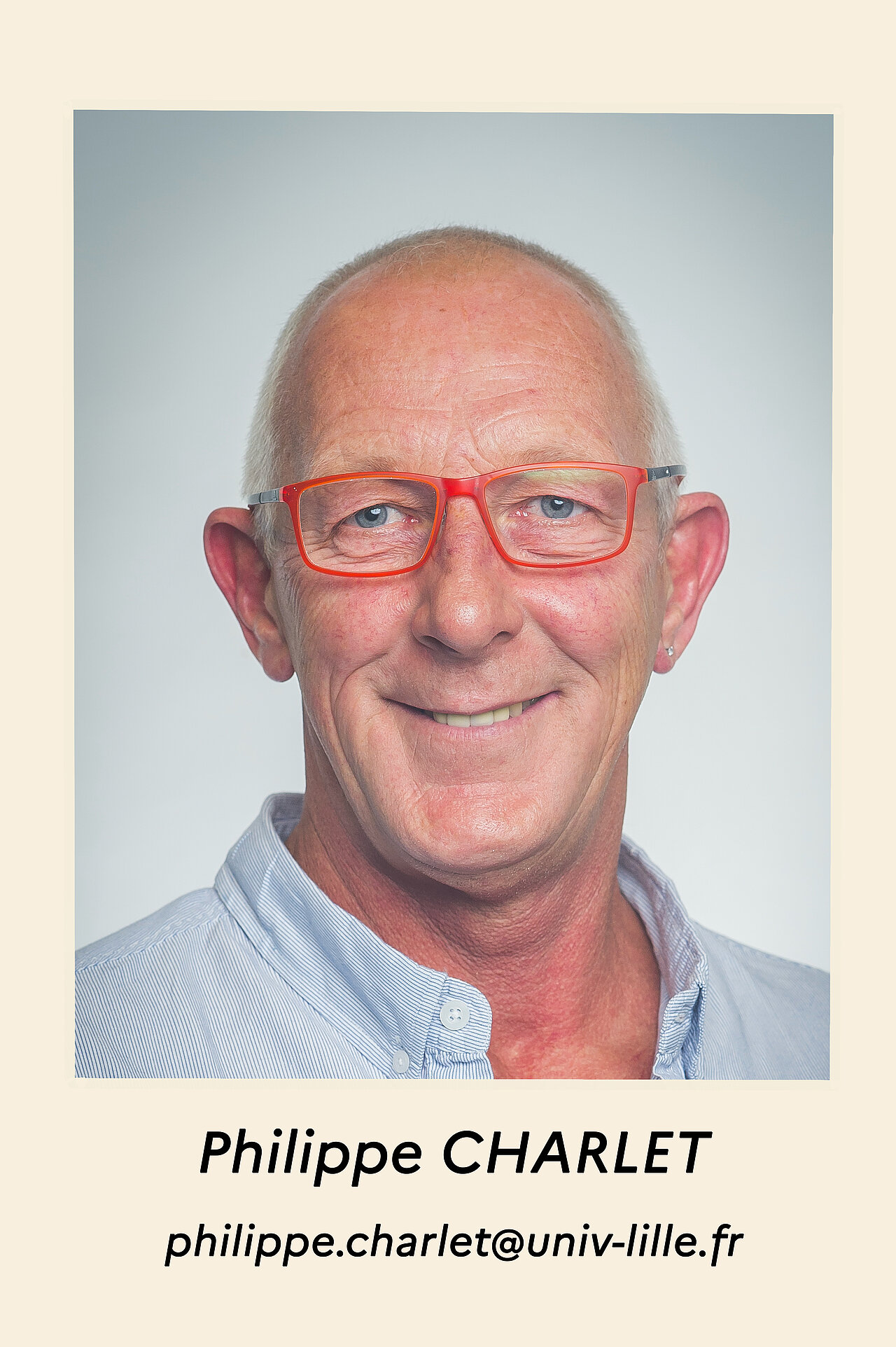 zoom sur la photo de Philippe CHARLET, philippe.charlet@univ-lille.fr