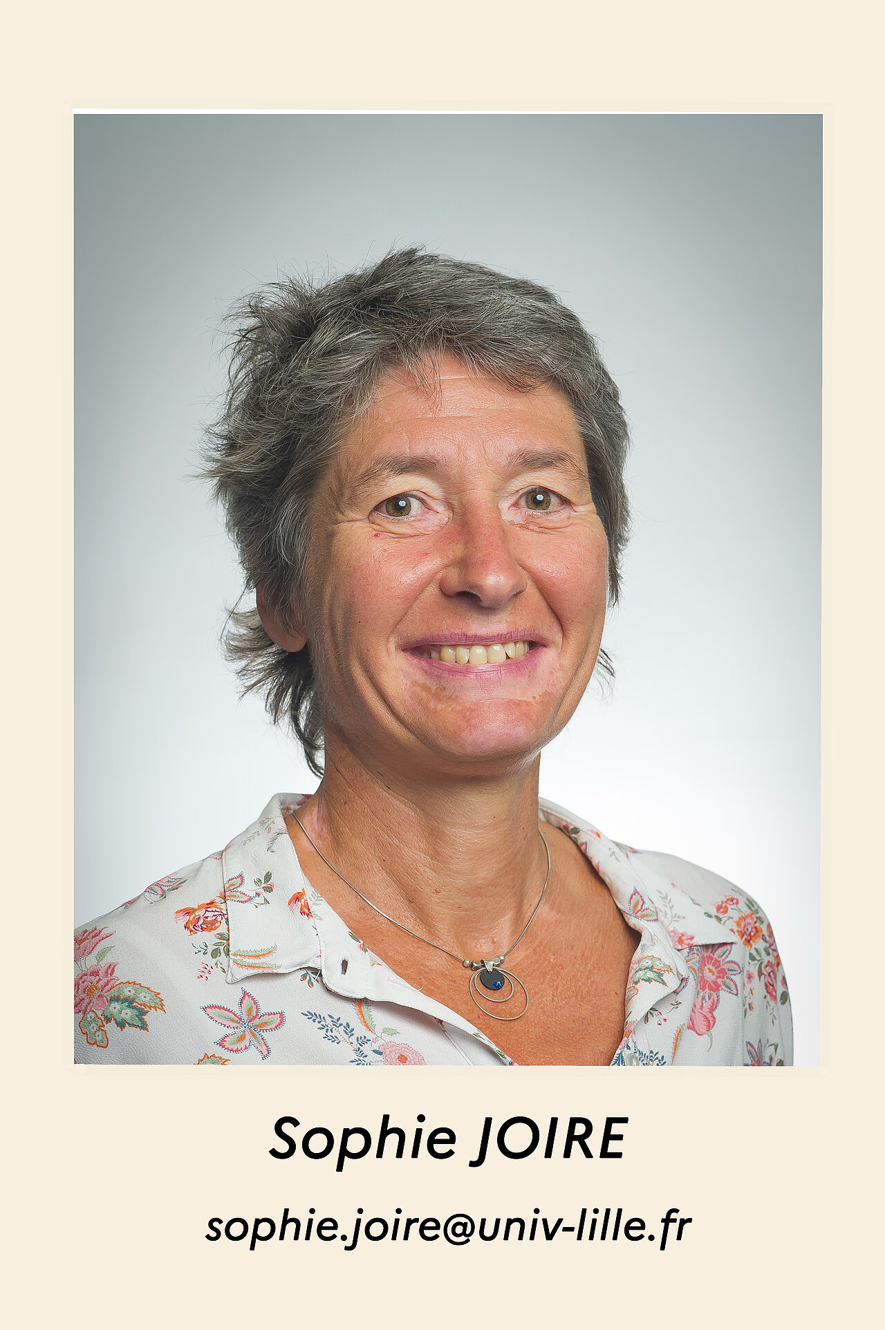 zoom sur la photo Sophie JOIRE , sophie.joire@univ-lille.fr