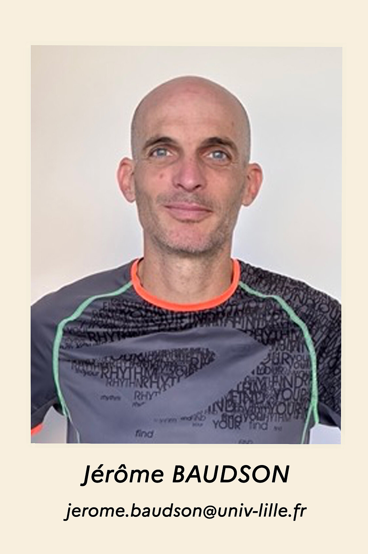 zoom sur la photo Jérôme BAUDSON , jerome.baudson@univ-lille.fr