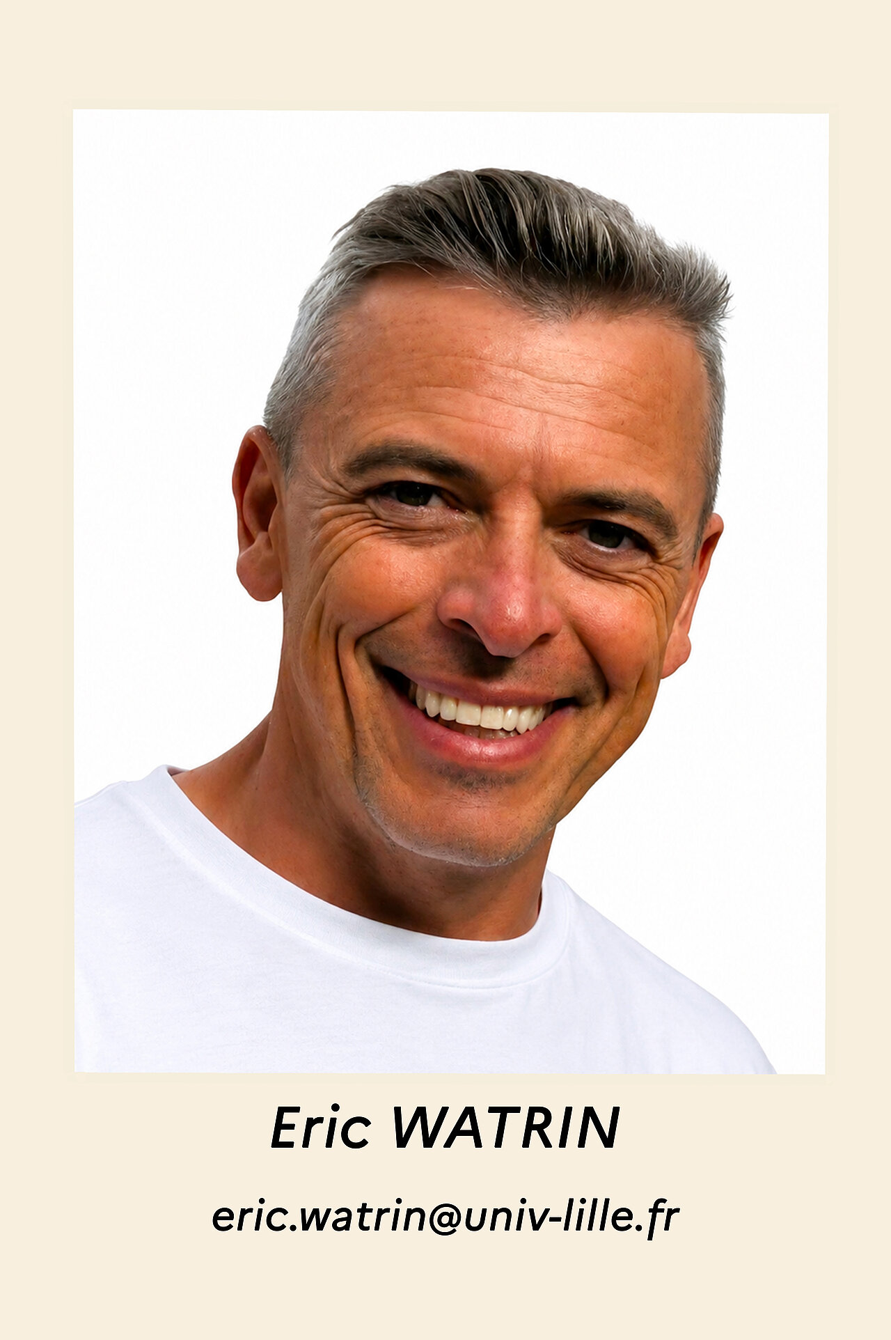 zoom sur la photo de Éric WATRIN, eric.watrin@univ-lille.fr