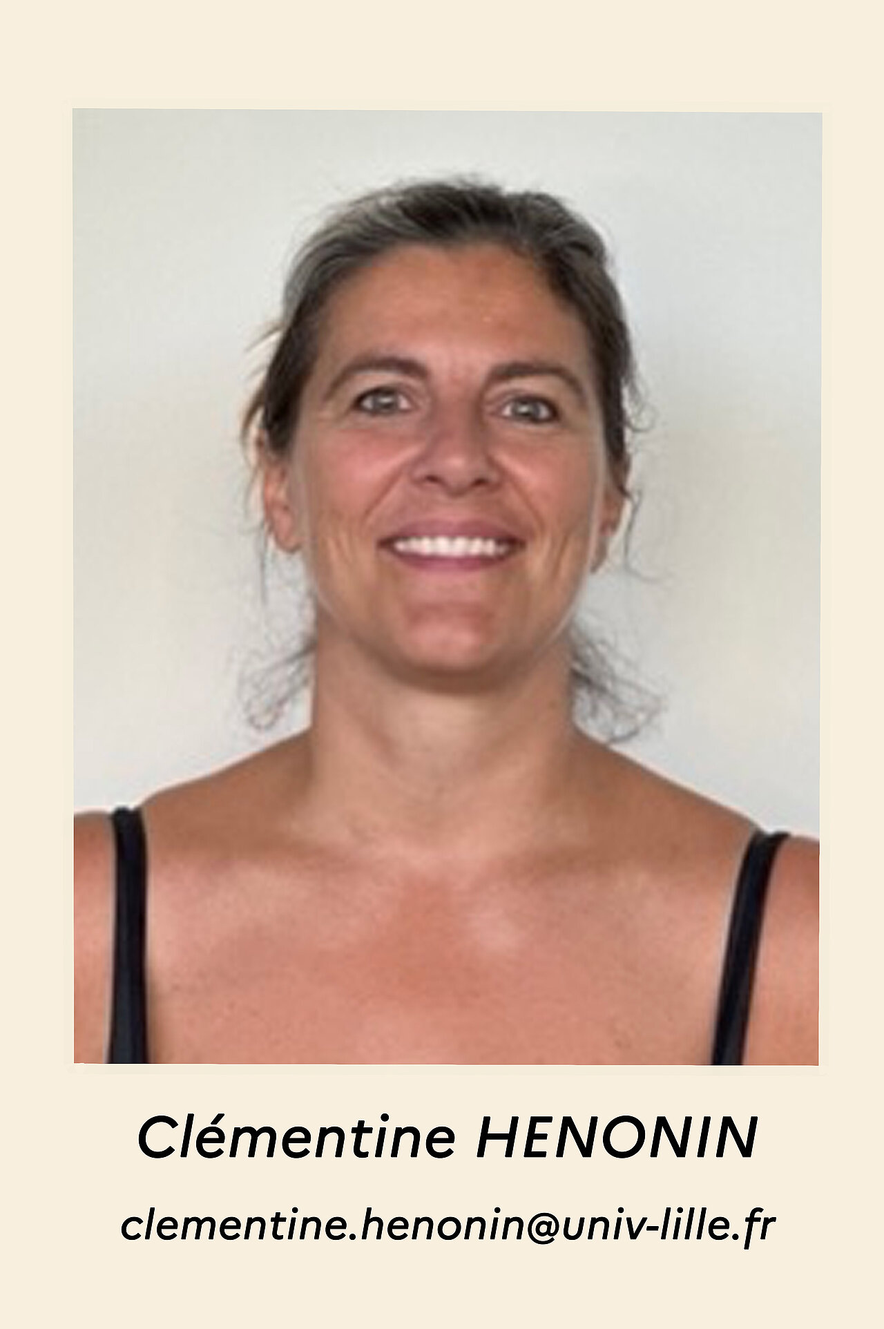 zoom sur la photo Clémentine HENONIN , clementine.henonin@univ-lille.fr
